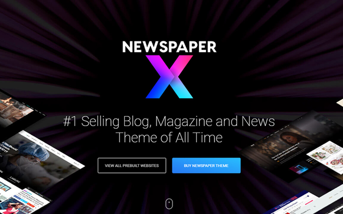 10 Examples Of Live Websites Using The Newspaper Theme