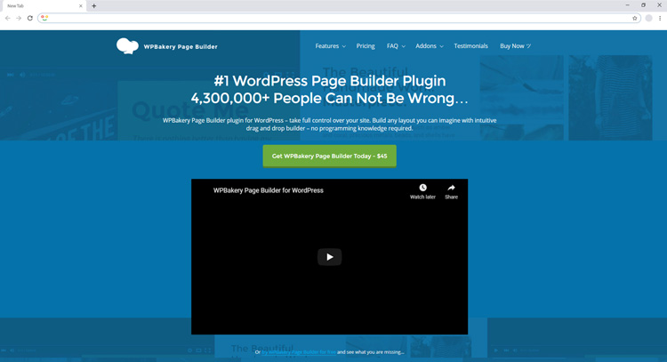 drag and drop wordpress page builders