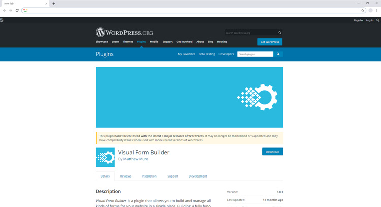 Wordpress Contact Form Plugins