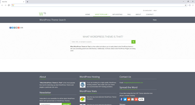 Wordpress theme